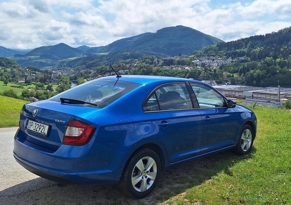 Skoda RAPID cena 45900 przebieg: 87200, rok produkcji 2018 z Opole małe 37